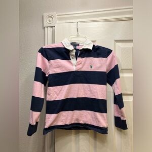 Polo Ralph Lauren Striped Rugby Kids Preppy Shirt